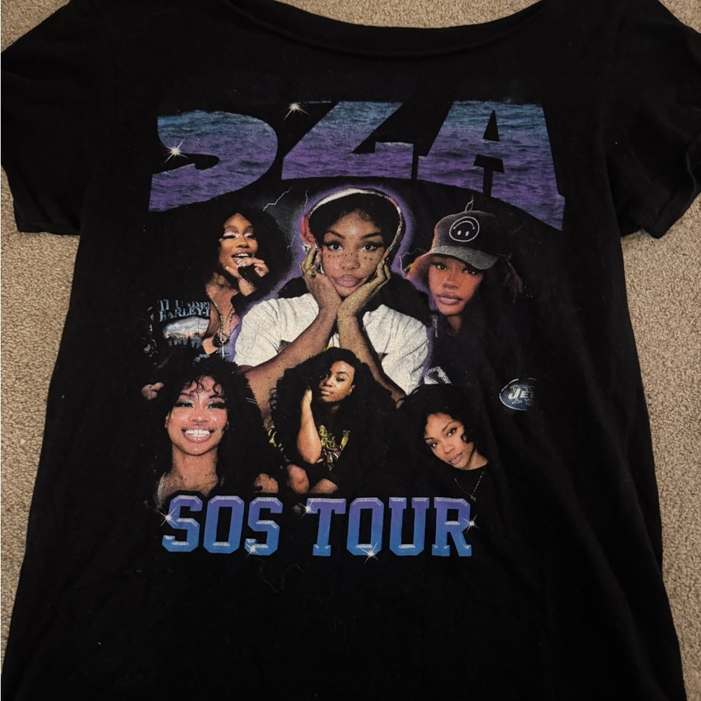 Black SZA Graphic Women's Tee